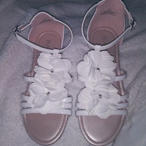 Girls flower sandles